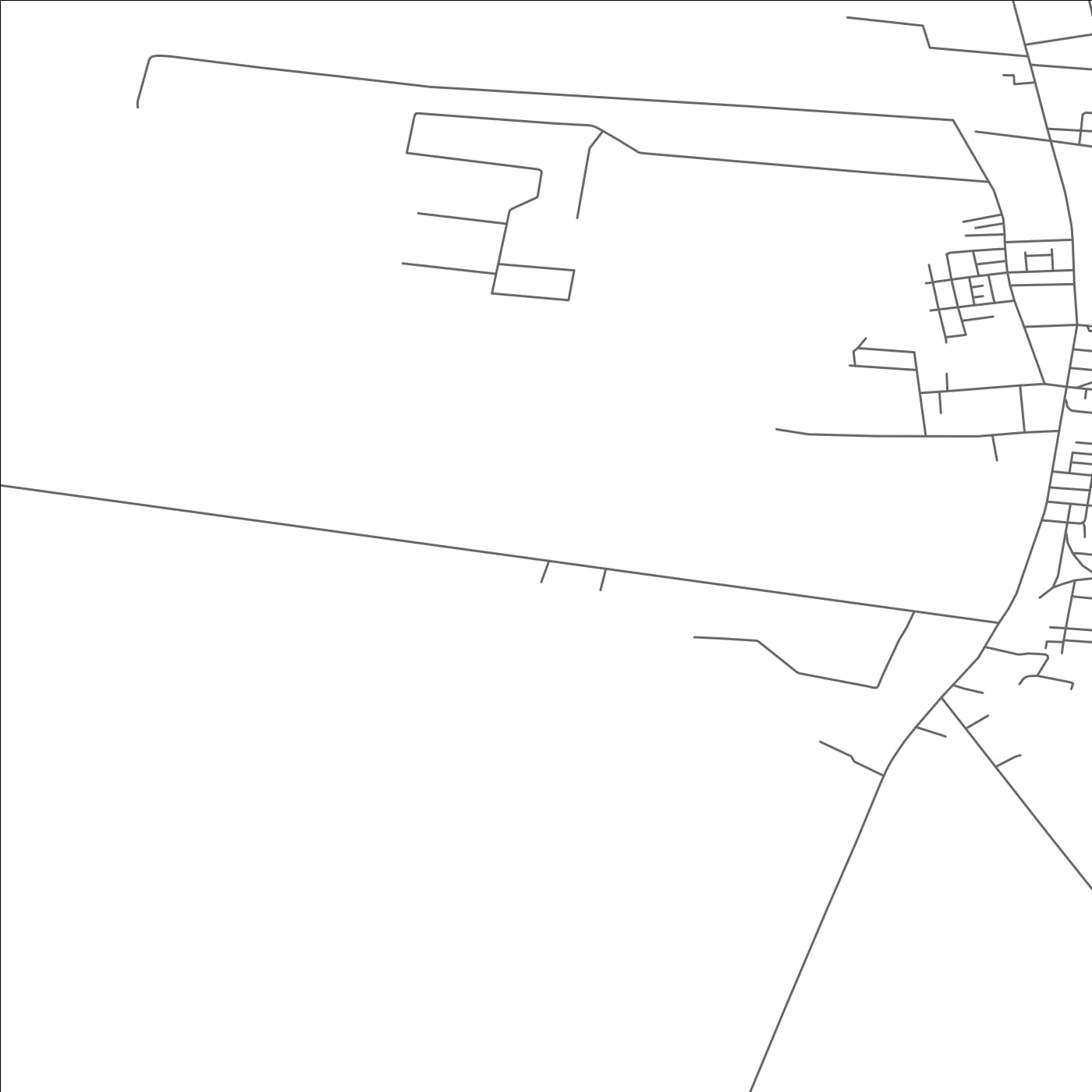 ROAD MAP OF LOS MUERMOS, CHILE BY MAPBAKES