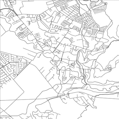 ROAD MAP OF MACHALÍ, CHILE BY MAPBAKES