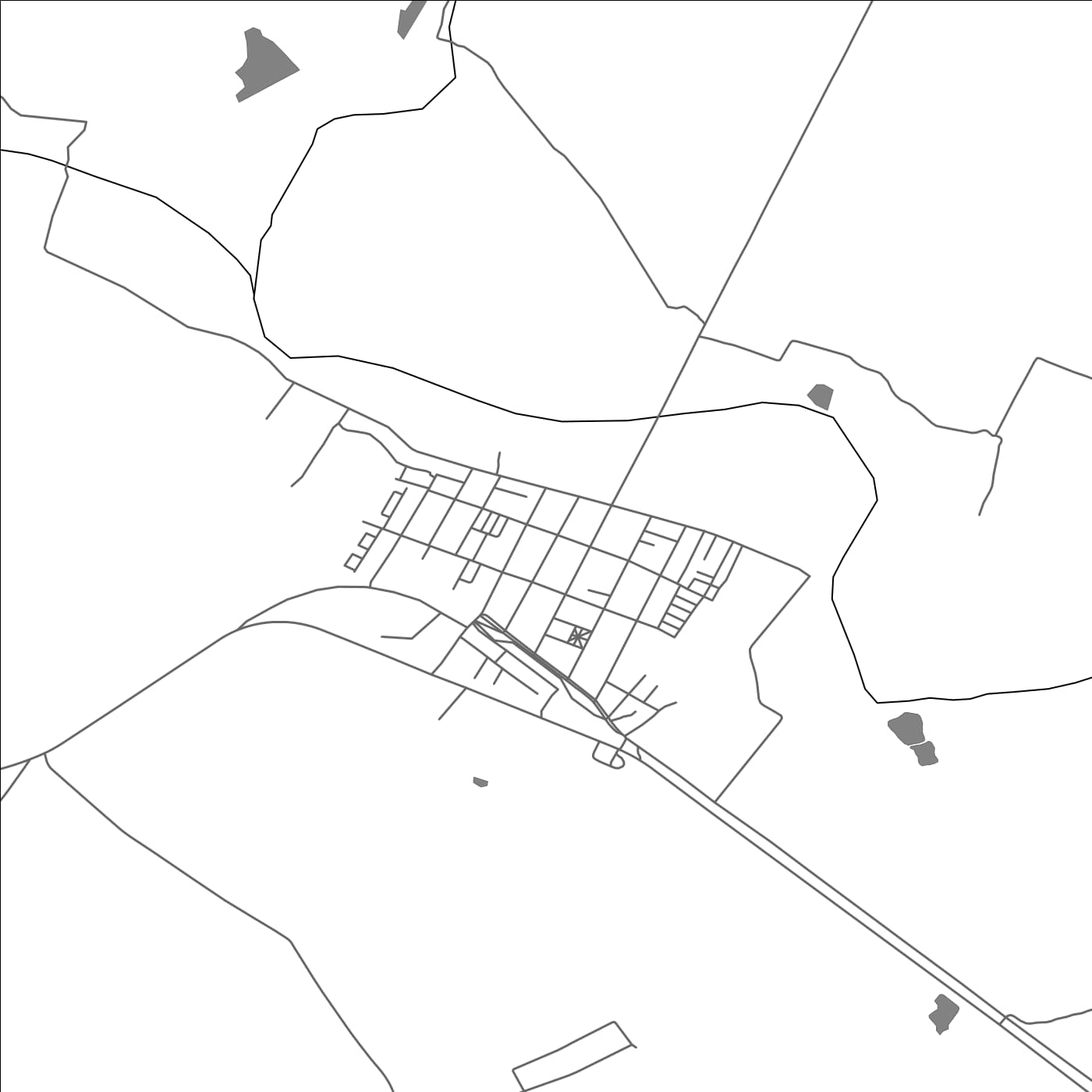 ROAD MAP OF MARCHIHUE, CHILE BY MAPBAKES