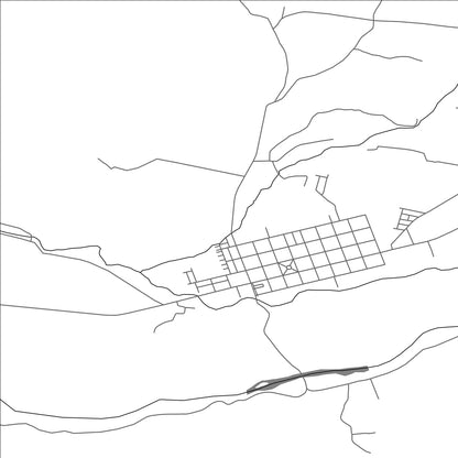 ROAD MAP OF MELIPEUCO, CHILE BY MAPBAKES