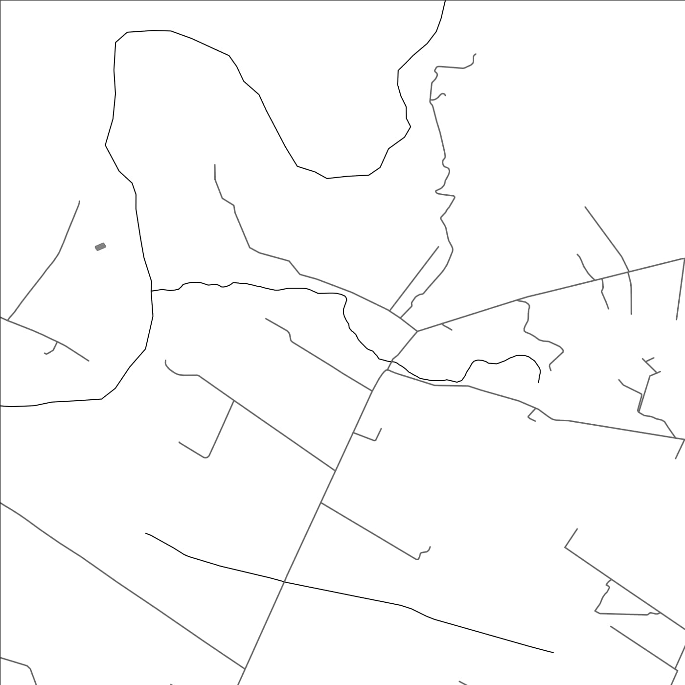 ROAD MAP OF MELIPILLA, CHILE BY MAPBAKES