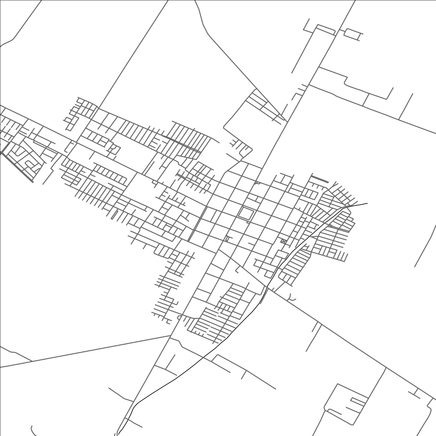 ROAD MAP OF MOLINA, CHILE BY MAPBAKES