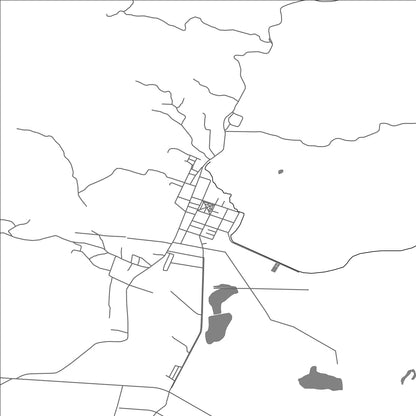 ROAD MAP OF NINHUE, CHILE BY MAPBAKES