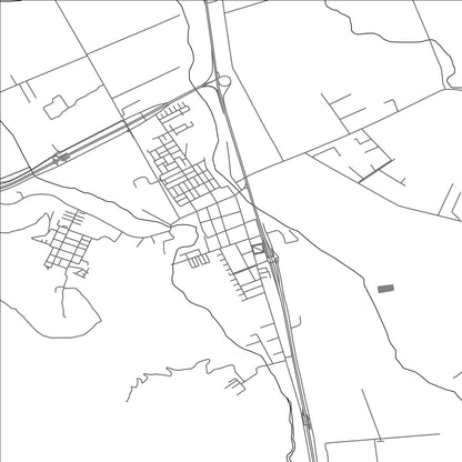 ROAD MAP OF NOGALES, CHILE BY MAPBAKES