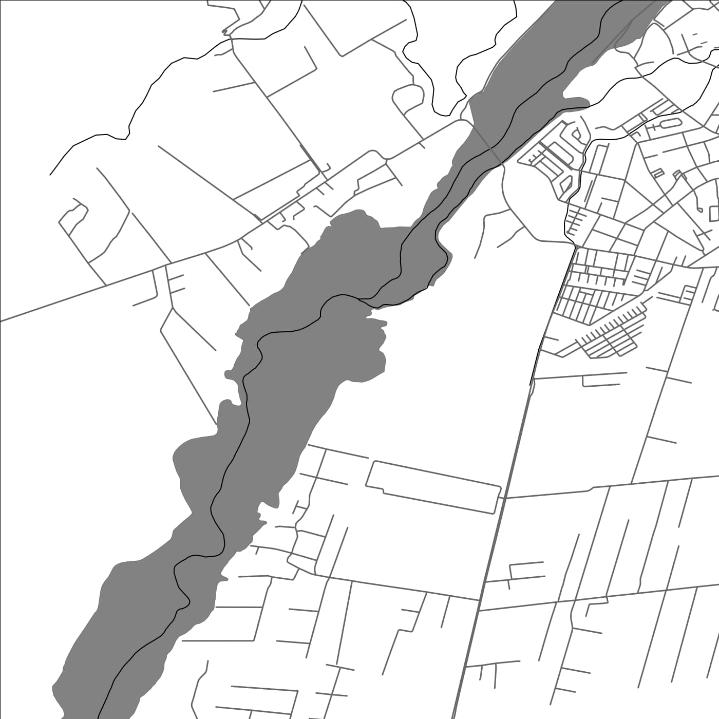 ROAD MAP OF PEÑAFLOR, CHILE BY MAPBAKES