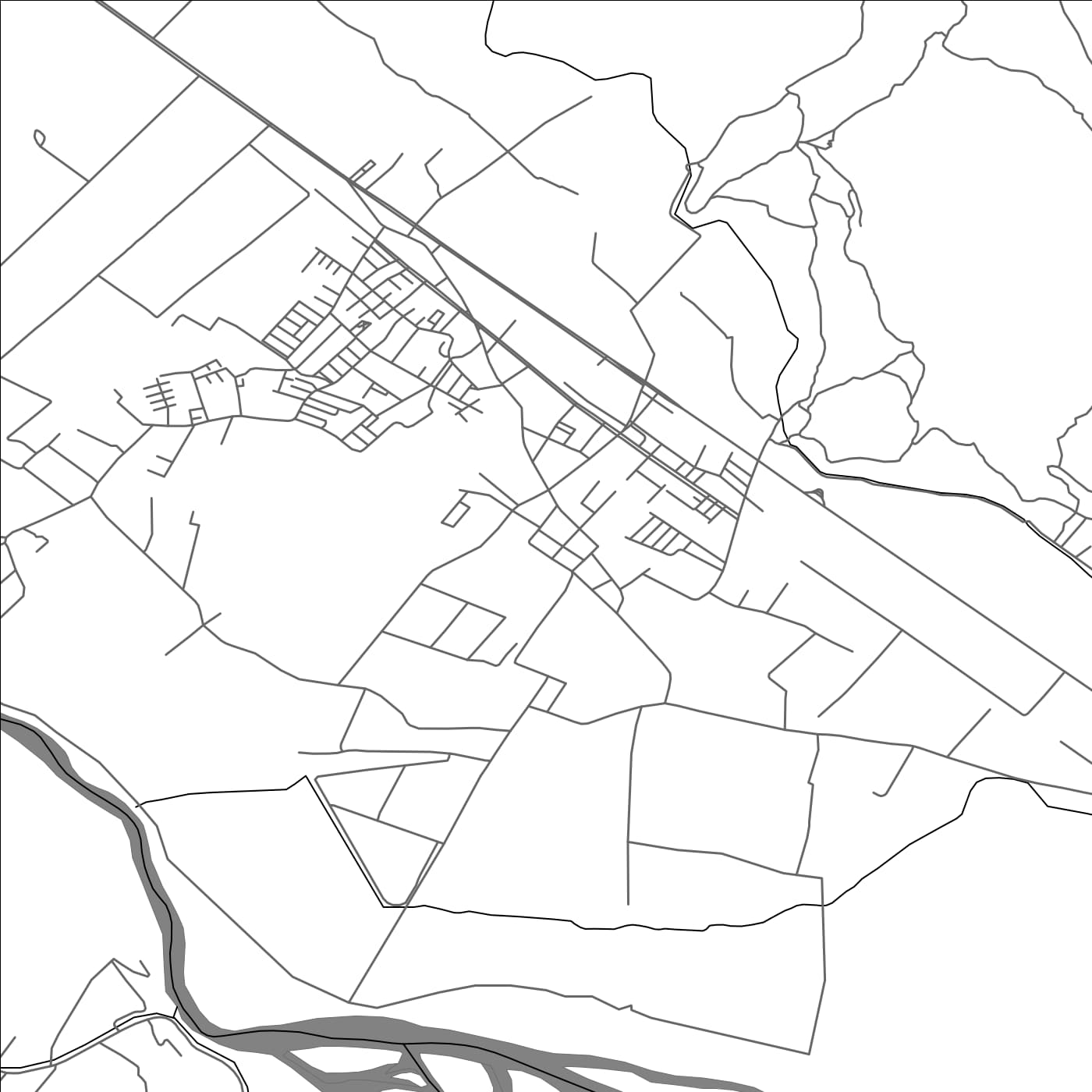 ROAD MAP OF PEUMO, CHILE BY MAPBAKES