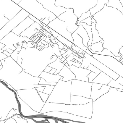 ROAD MAP OF PEUMO, CHILE BY MAPBAKES