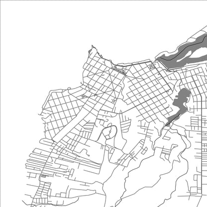 ROAD MAP OF PICHILEMU, CHILE BY MAPBAKES