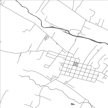 ROAD MAP OF PINTO, CHILE BY MAPBAKES
