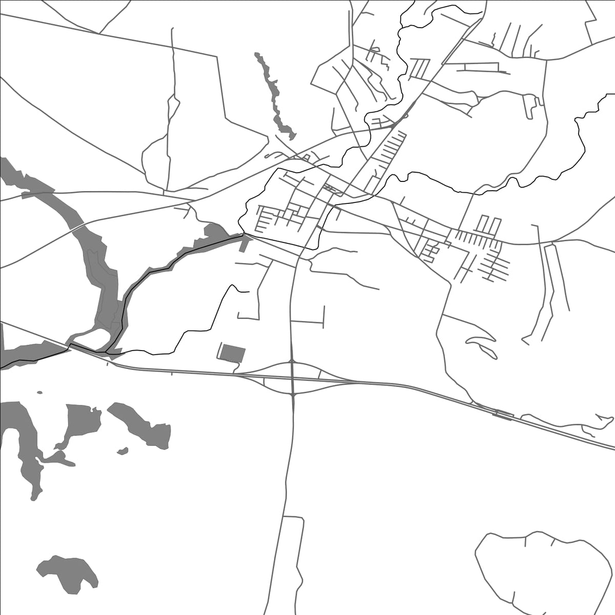 ROAD MAP OF PUCHUNCAVÍ, CHILE BY MAPBAKES