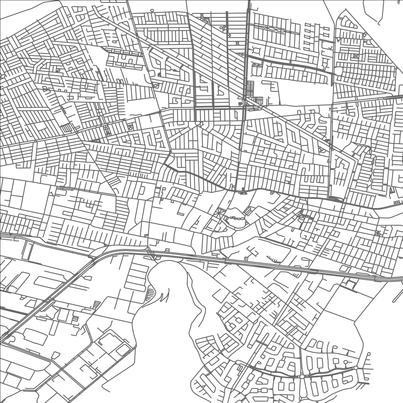 ROAD MAP OF QUILICURA, CHILE BY MAPBAKES