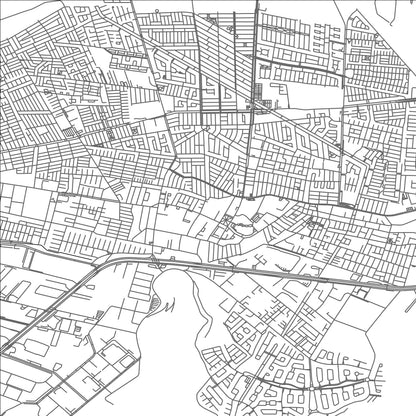 ROAD MAP OF QUILICURA, CHILE BY MAPBAKES