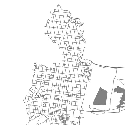 ROAD MAP OF QUINTERO, CHILE BY MAPBAKES