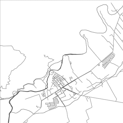 ROAD MAP OF RAUCO, CHILE BY MAPBAKES