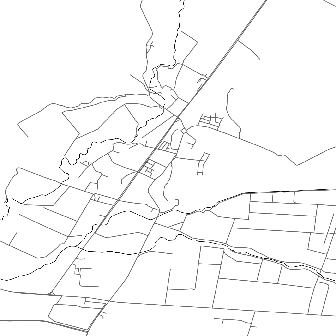 ROAD MAP OF RINCONADA DE MALLOA, CHILE BY MAPBAKES