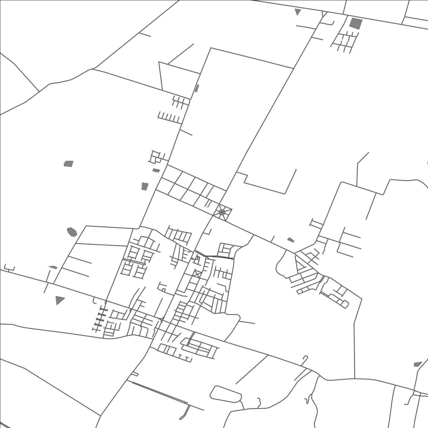 ROAD MAP OF SAN ESTEBAN, CHILE BY MAPBAKES