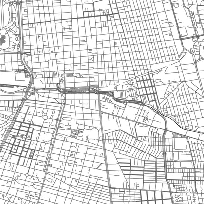 ROAD MAP OF SAN JOAQUÍN, CHILE BY MAPBAKES