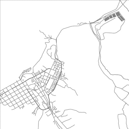 ROAD MAP OF TALTAL, CHILE BY MAPBAKES