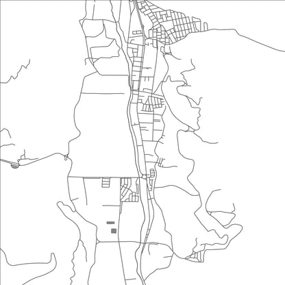 ROAD MAP OF TIERRA AMARILLA, CHILE BY MAPBAKES