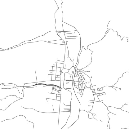 ROAD MAP OF TILTIL, CHILE BY MAPBAKES