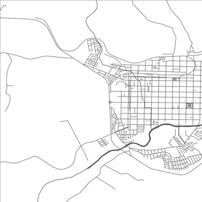 ROAD MAP OF TRAIGUÉN, CHILE BY MAPBAKES