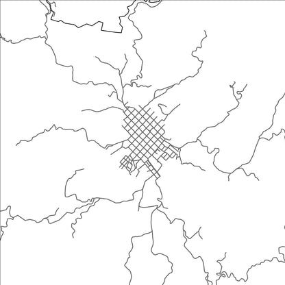 ROAD MAP OF ABEJORRAL, COLOMBIA BY MAPBAKES