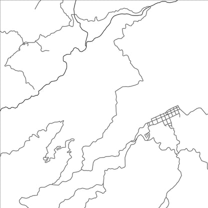 ROAD MAP OF ALMAGUER, COLOMBIA BY MAPBAKES