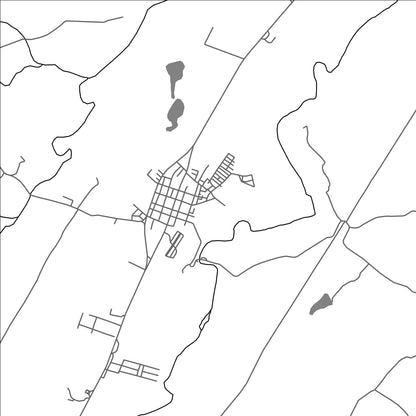 ROAD MAP OF ALVARADO, COLOMBIA BY MAPBAKES