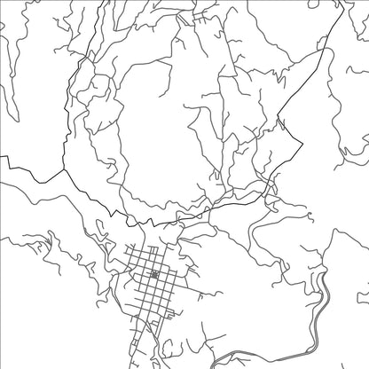 ROAD MAP OF AMAGA, COLOMBIA BY MAPBAKES
