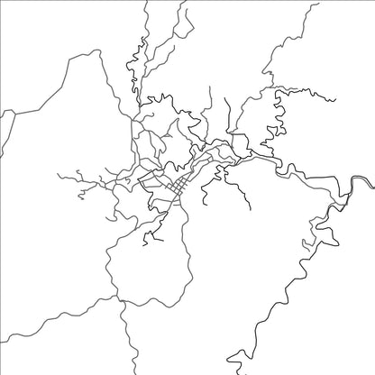 ROAD MAP OF ANORI, COLOMBIA BY MAPBAKES