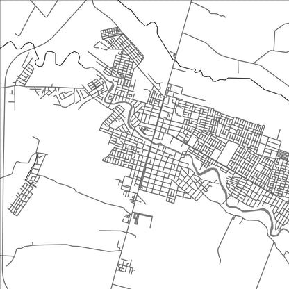 ROAD MAP OF APARTADO, COLOMBIA BY MAPBAKES