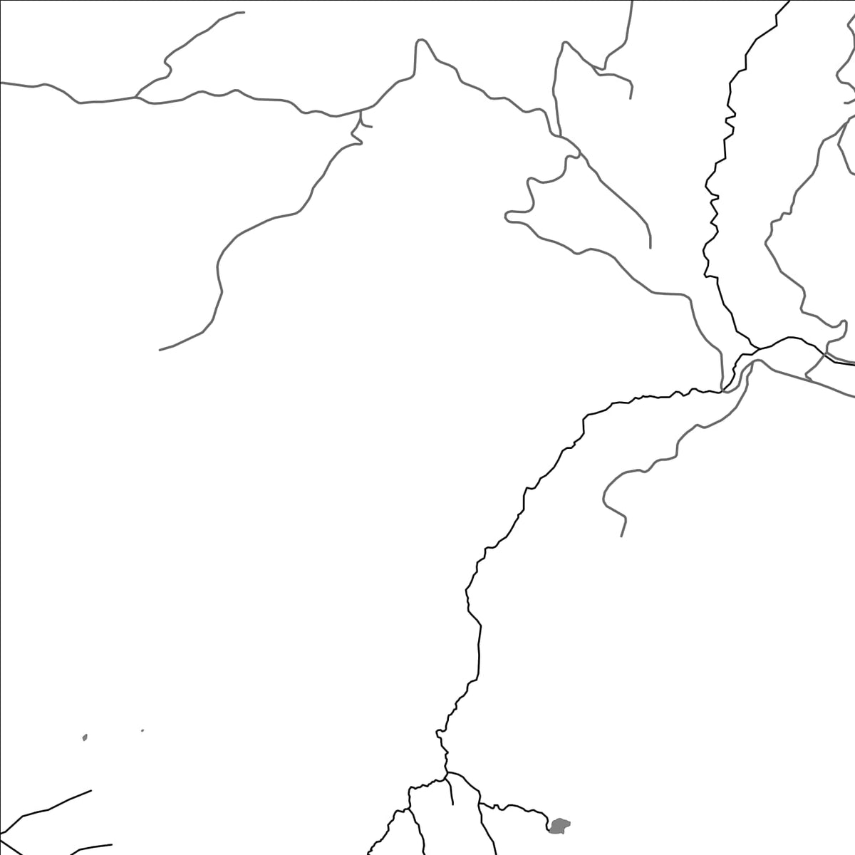 ROAD MAP OF AQUITANIA, COLOMBIA BY MAPBAKES