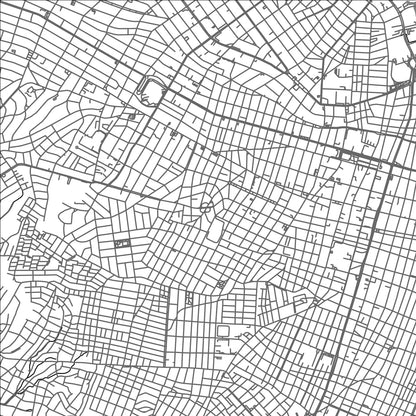 ROAD MAP OF BARRANQUILLA, COLOMBIA BY MAPBAKES