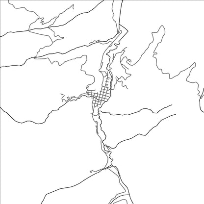 ROAD MAP OF BETULIA, COLOMBIA BY MAPBAKES