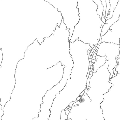 ROAD MAP OF BUESACO, COLOMBIA BY MAPBAKES