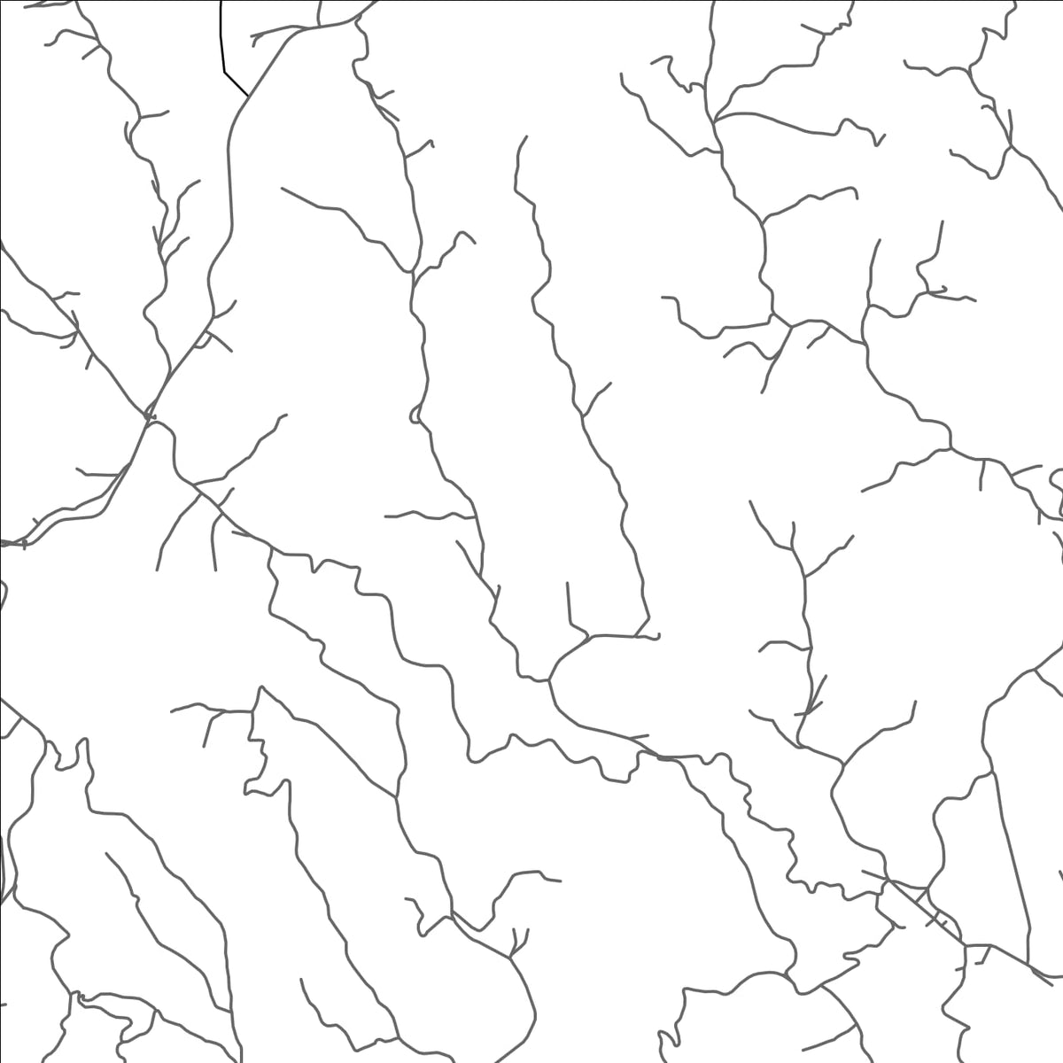 ROAD MAP OF CALDONO, COLOMBIA BY MAPBAKES