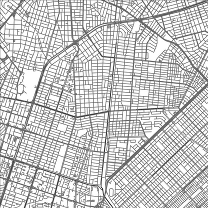 ROAD MAP OF CALI, COLOMBIA BY MAPBAKES