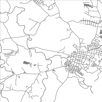 ROAD MAP OF CARMEN DE APICALA, COLOMBIA BY MAPBAKES
