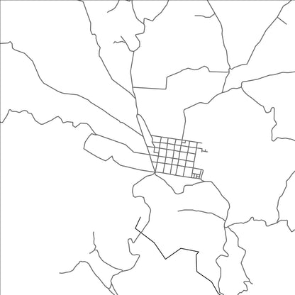 ROAD MAP OF CARMEN DE CARUPA, COLOMBIA BY MAPBAKES