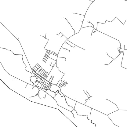 ROAD MAP OF CASTILLA LA NUEVA, COLOMBIA BY MAPBAKES