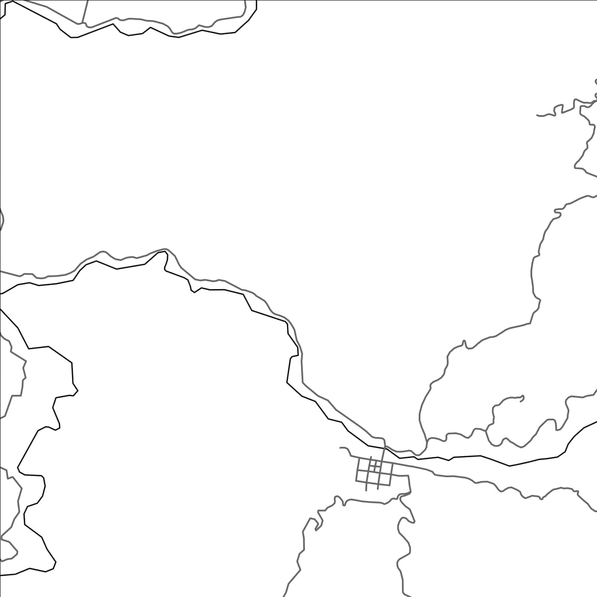 ROAD MAP OF CHARALA, COLOMBIA BY MAPBAKES