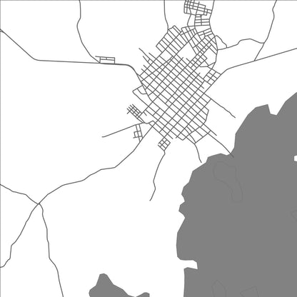 ROAD MAP OF CHIMICHAGUA, COLOMBIA BY MAPBAKES