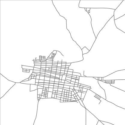 ROAD MAP OF CHIRIGUANA, COLOMBIA BY MAPBAKES