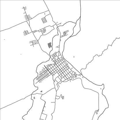ROAD MAP OF CIMITARRA, COLOMBIA BY MAPBAKES