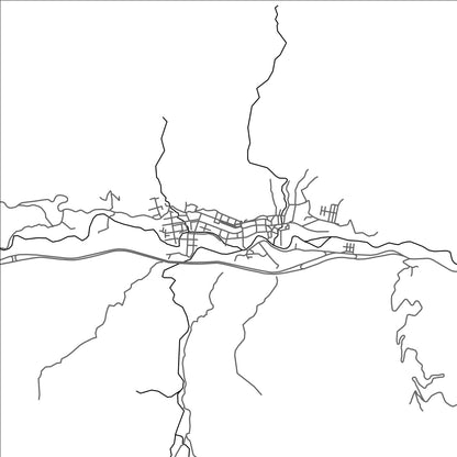 ROAD MAP OF CISNEROS, COLOMBIA BY MAPBAKES