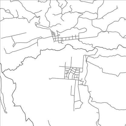 ROAD MAP OF CONSACA, COLOMBIA BY MAPBAKES