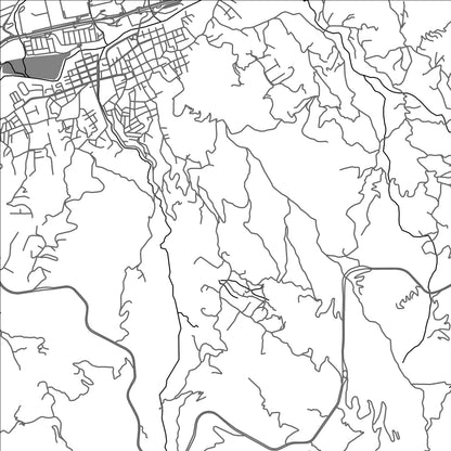 ROAD MAP OF COPACABANA, COLOMBIA BY MAPBAKES