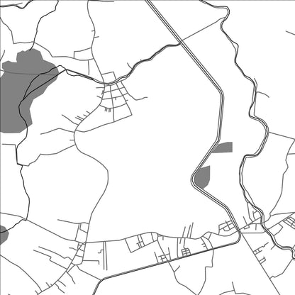 ROAD MAP OF COTORRA, COLOMBIA BY MAPBAKES