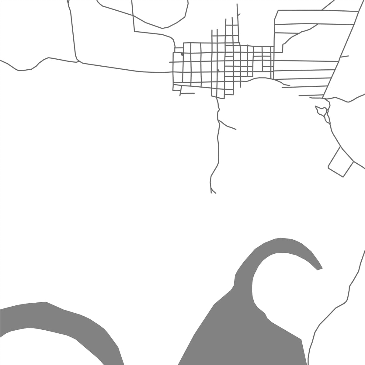 ROAD MAP OF CUMARIBO, COLOMBIA BY MAPBAKES