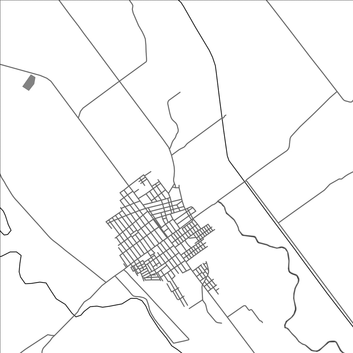 ROAD MAP OF EL RETEN, COLOMBIA BY MAPBAKES